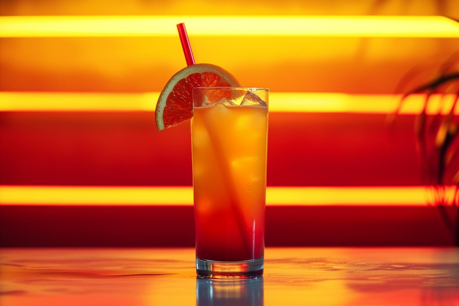cóctel tequila sunrise