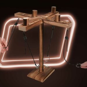Ring toss drinking game 4 jugadores - ring toss wooden throwing hook game