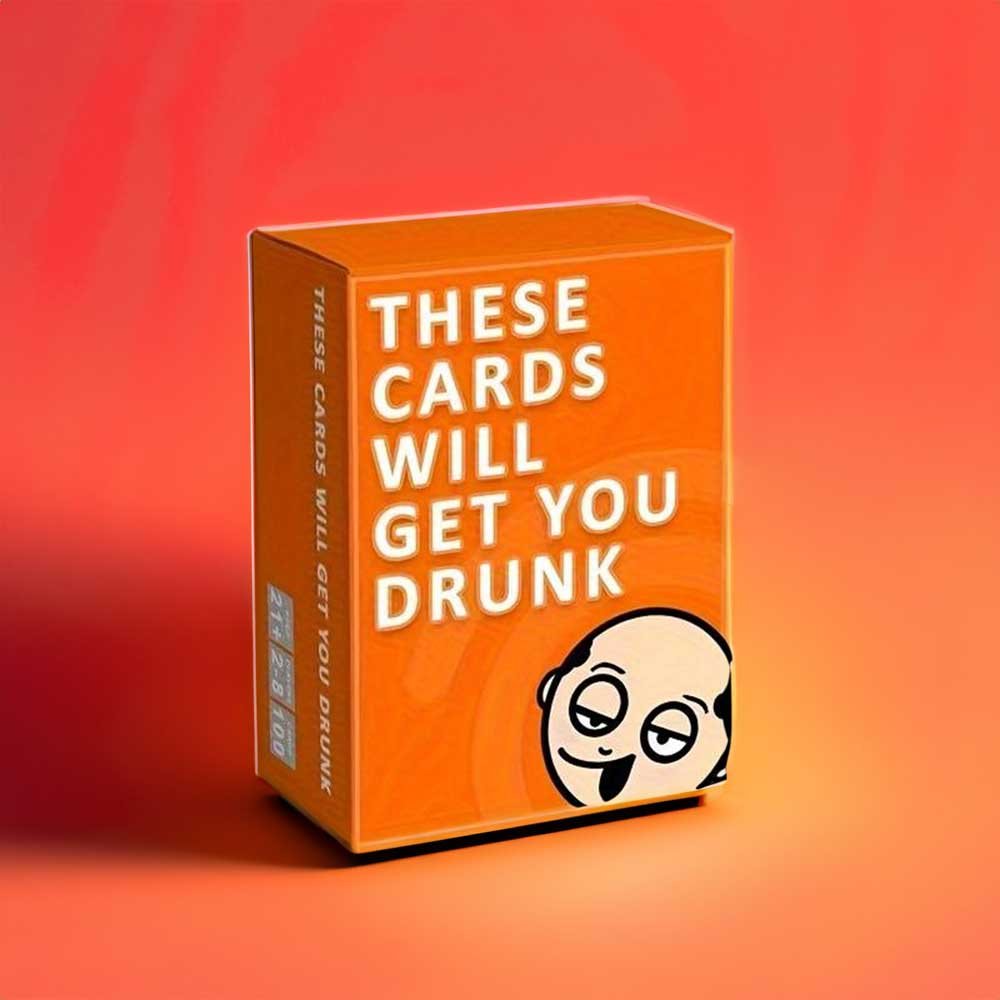estas cartas te emborracharán 1 - Juego de beber Juego de cartas para adultos y adolescentes